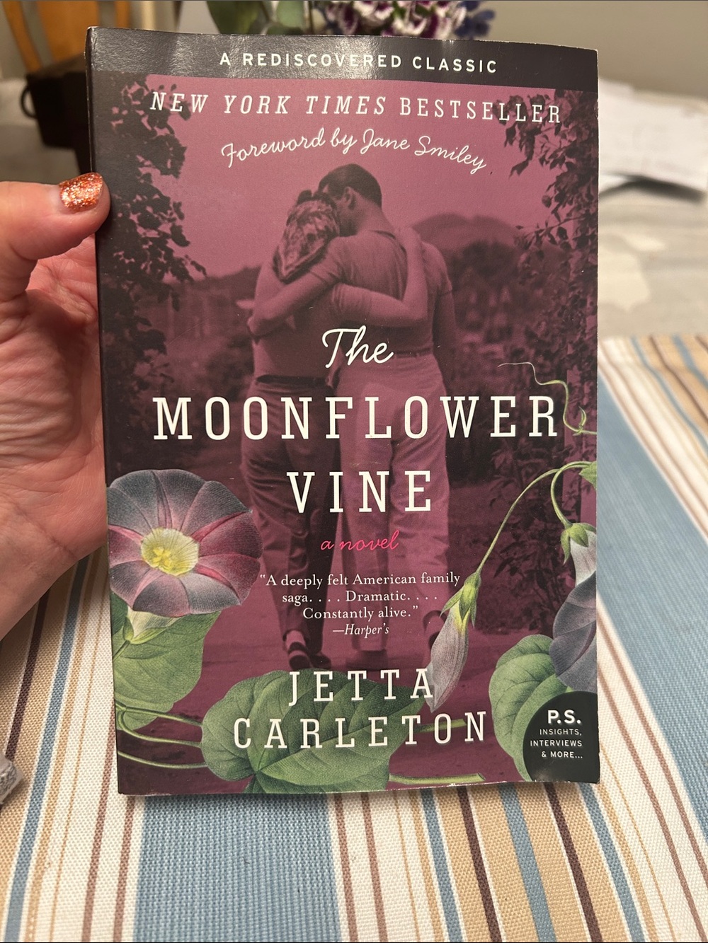 The moonflower vine by Jetta Carleton